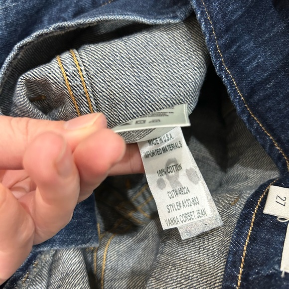 BNWT Agolde jeans size 27 - Picture 6 of 6